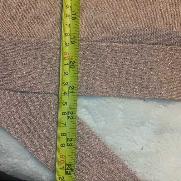 NEW Express Top Large Pale Pink Silk Metallic Wrap Strap Sleeveless Tank - Picture 16 of 16